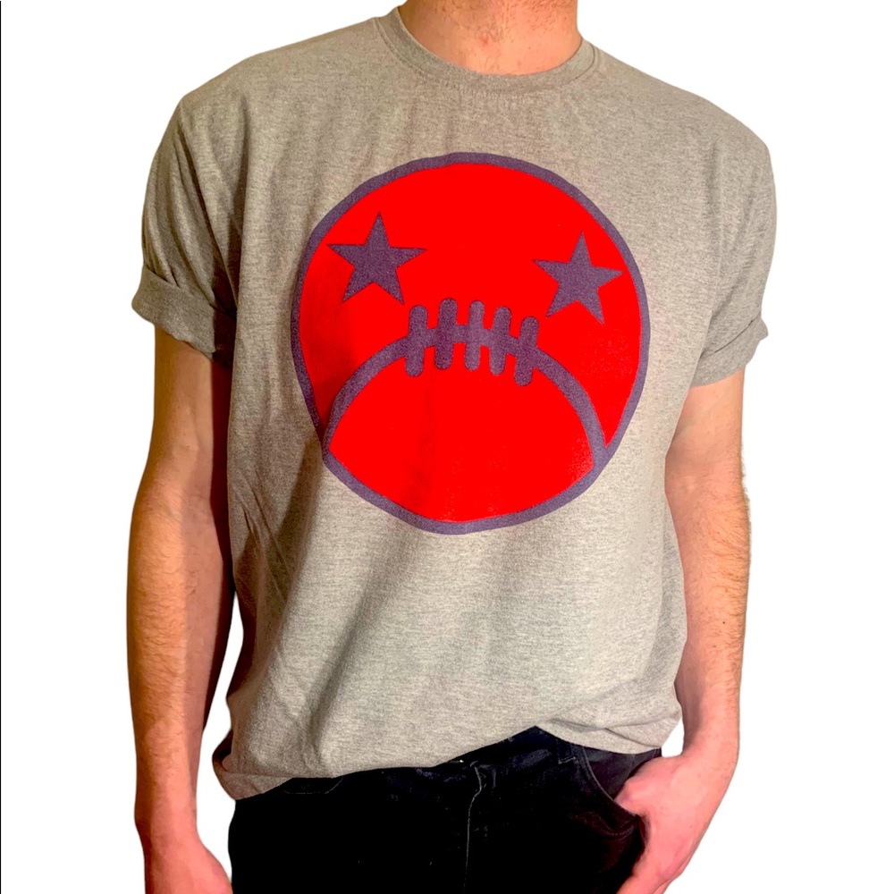 Play Cloths Frown Logo T-Shirt Size M